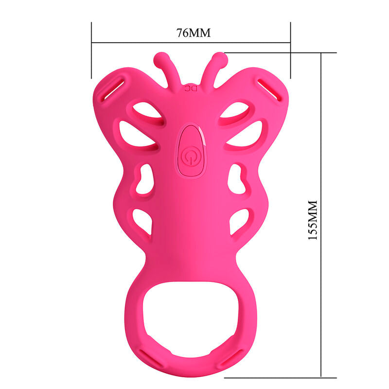 Pretty Love Butterfly App-Panty-Massager – Pink