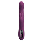 PRETTY LOVE - DEE MULTIFUNKTIONS-HASENVIBRATOR MIT OSZILLIERENDER UND PERKUSSIVER FUNKTION, LILA