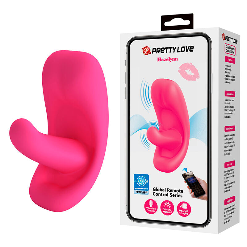 Pretty Love Hazelynn App-Massager – Pink