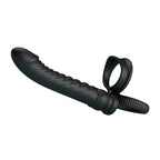 PRETTY LOVE - MERRITT ANALVIBRATOR MIT RING UND VIBRATIONSFUNKTION, SCHWARZ
