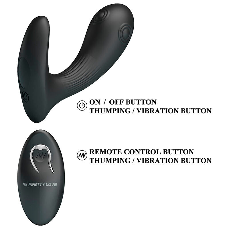 PRETTY LOVE - MIRABELLE PROSTATAVIBRATOR MIT FERNBEDIENUNG