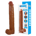 Pretty Love Pat Dildo 40 cm – Braun