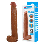 Pretty Love Pat Dildo 40 cm – Braun
