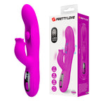 PRETTY LOVE - YALANDA HASE OSZILLIERENDER VIBRATOR MIT LED-ANZEIGE, LILA