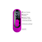 PRETTY LOVE - YALANDA HASE OSZILLIERENDER VIBRATOR MIT LED-ANZEIGE, LILA