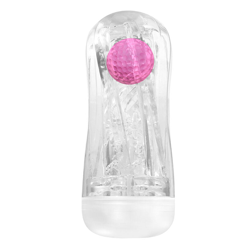 PRETTY LOVE - 360º STRUKTURIERTER MASTURBATIONSBECHER, TRANSPARENT