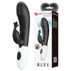 PRETTY LOVE - RASMUSSEN 30-FUNKTIONEN-HASE-VIBRATOR SCHWARZ