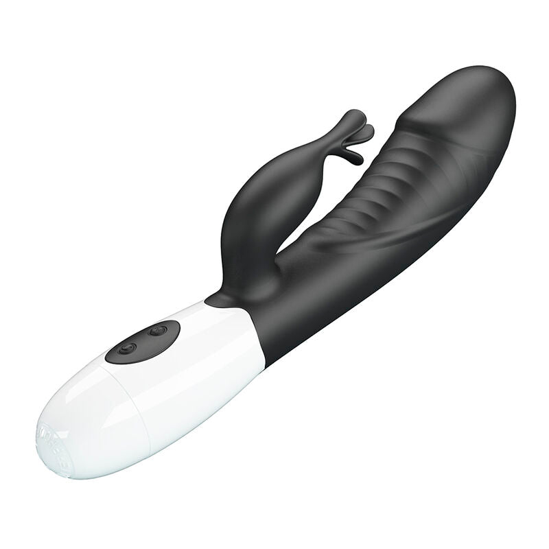 PRETTY LOVE - RASMUSSEN 30-FUNKTIONEN-HASE-VIBRATOR SCHWARZ