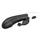 PRETTY LOVE - RASMUSSEN 30-FUNKTIONEN-HASE-VIBRATOR SCHWARZ