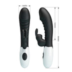 PRETTY LOVE - NAUGHTY BUNNY 30-FUNKTIONEN-HASENVIBRATOR SCHWARZ