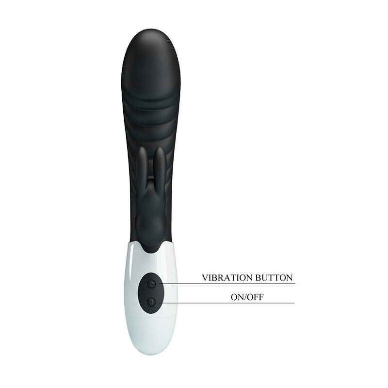 PRETTY LOVE - NAUGHTY BUNNY 30-FUNKTIONEN-HASENVIBRATOR SCHWARZ