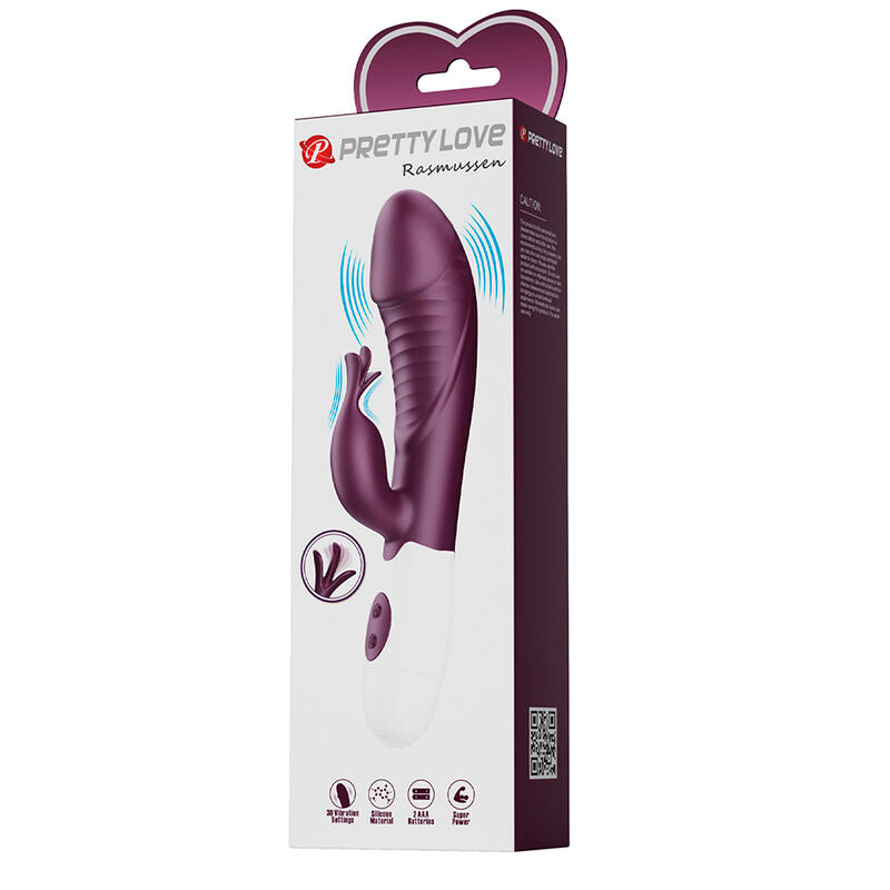 PRETTY LOVE - ROGUE MUSE 30-FUNKTIONEN-HASENVIBRATOR LILA