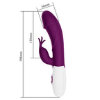 PRETTY LOVE - ROGUE MUSE 30-FUNKTIONEN-HASENVIBRATOR LILA