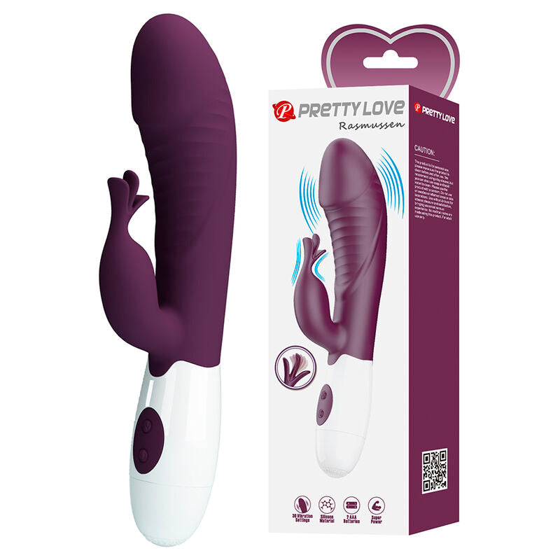 PRETTY LOVE - ROGUE MUSE 30-FUNKTIONEN-HASENVIBRATOR LILA