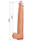 Pretty Love Rael Dildo 40 cm – Braun
