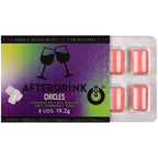 WUG After Drink – Der funktionelle Kaugummi, der Ihnen hilft, nach einer durchzechten Nacht neue Energie zu tanken. Blisterpackung mit 8 Stück