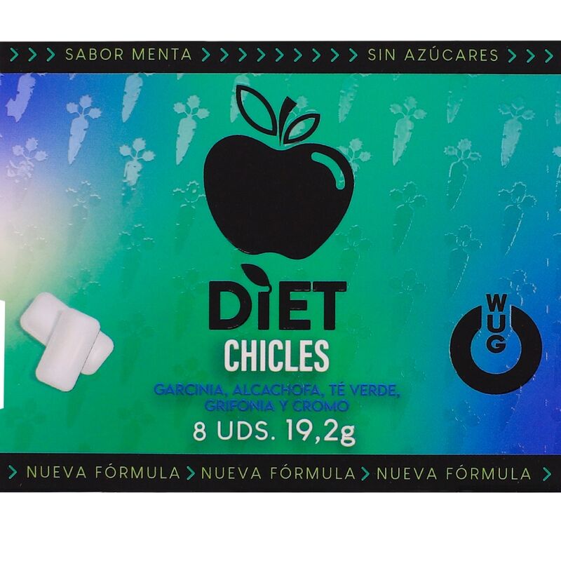 WUG-Diät – Appetitkontrolle und Reduzierung von Zwischenmahlzeiten, Blisterpackung mit 8 Einheiten