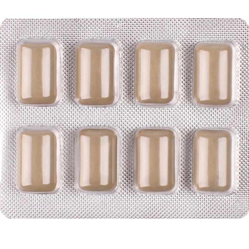 WUG Off – Der funktionelle Kaugummi für mehr Entspannung und besseren Schlaf. Blisterpackung mit 8 Packungen