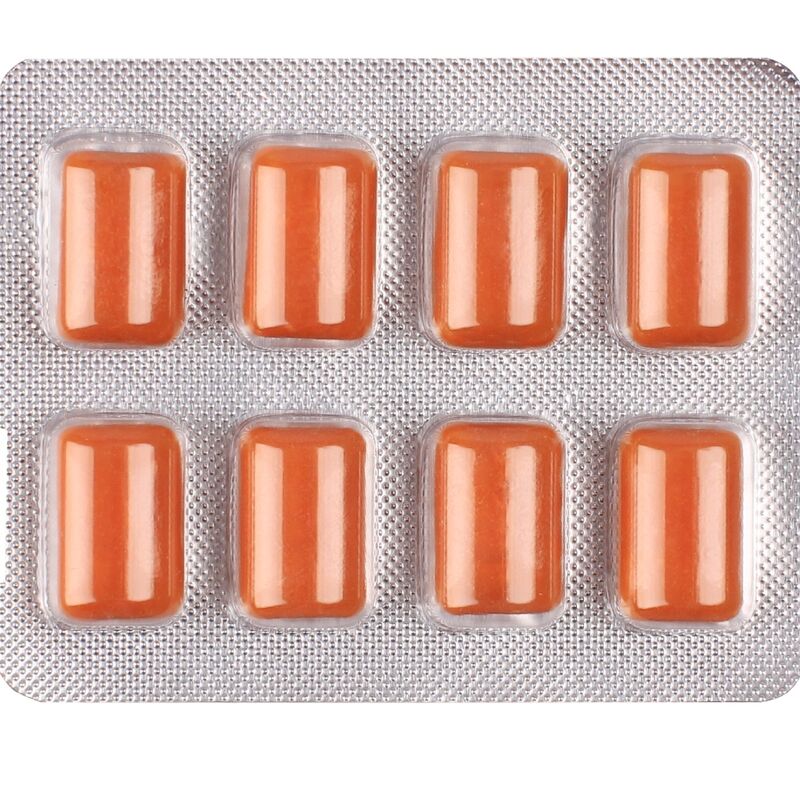WUG Solar – Der Kaugummi, der Ihre Haut auf die Sonne vorbereitet. Blisterpackung mit 8 Stück
