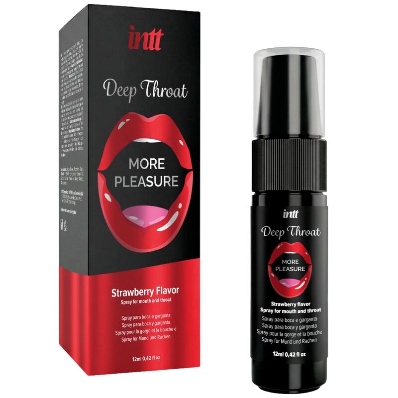 INTT – DEEP THROAT MORE PLEASURE ORAL SPRAY ERDBEERGESCHMACK