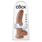 King Cock Realistischer Dildo mit Hoden – 22,8 cm