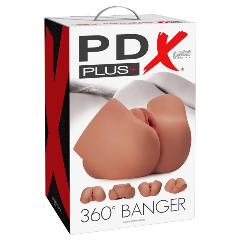 PDX PLUS – REALISTISCHER 360°-PO- UND VAGINA-MASTURBATOR