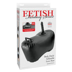 FETISH FANTASY SERIES - AUFBLASBARER LIEBESSITZ BODY DOCK MIT DILDO 69,2 CM SCHWARZ