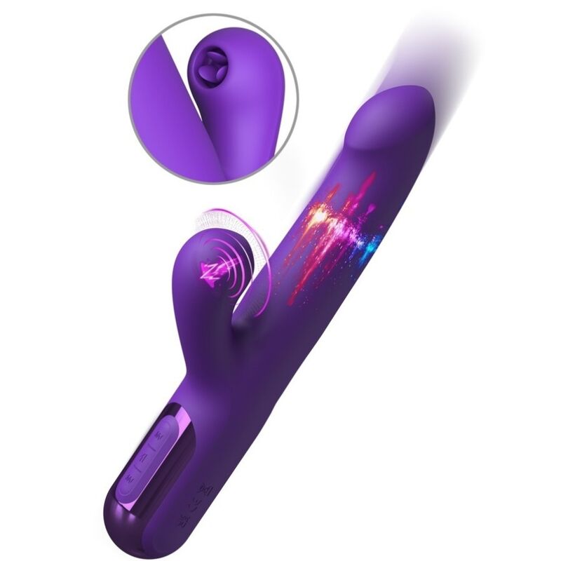 FANTASY FOR HER - SUPER SONIX THRUSTER RABBIT VIBRATOR LILA