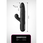 FETISH FANTASY SERIES - SONIX SILIKON-THRUSTER-HASE-VIBRATOR SCHWARZ