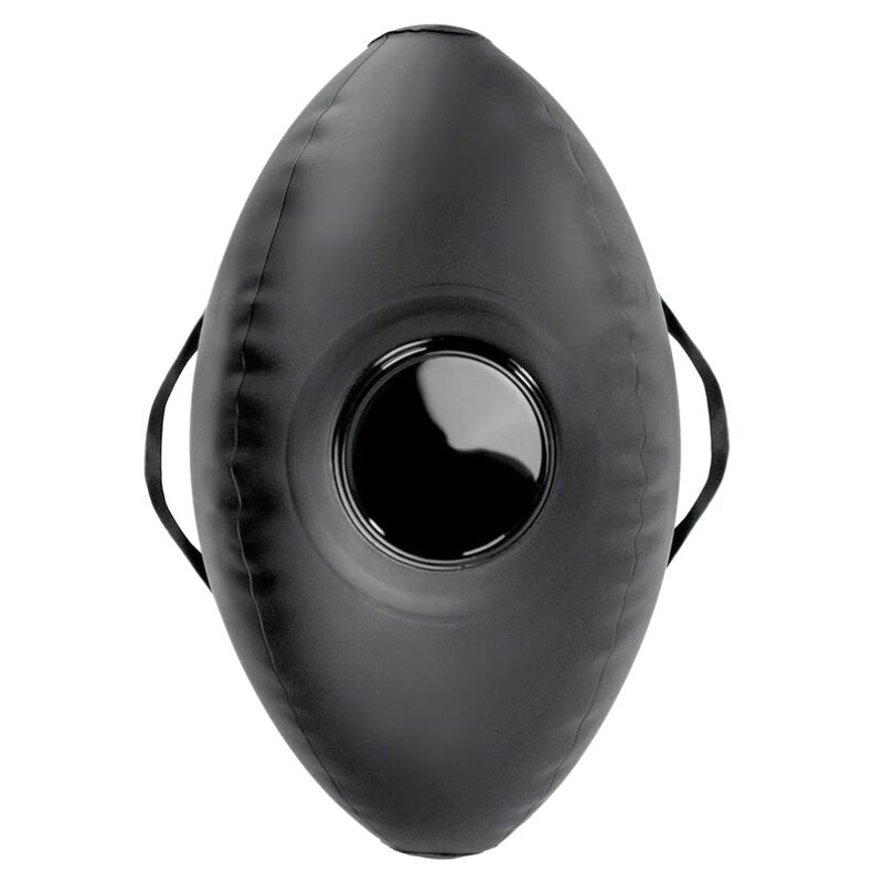 FETISH FANTASY SERIES - AUFBLASBARER LIEBESBALL MIT DILDO, SCHWARZ, 41,9 CM