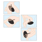 FETISH FANTASY SERIES - AUFBLASBARER LIEBESBALL MIT DILDO, SCHWARZ, 41,9 CM