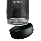 PDX ELITE - MOTO-BATOR PRO THRUSTING STROKER AUTOMATISCHER VIBRATIONS- UND WÄRME-MASTURBATOR 26,5 CM