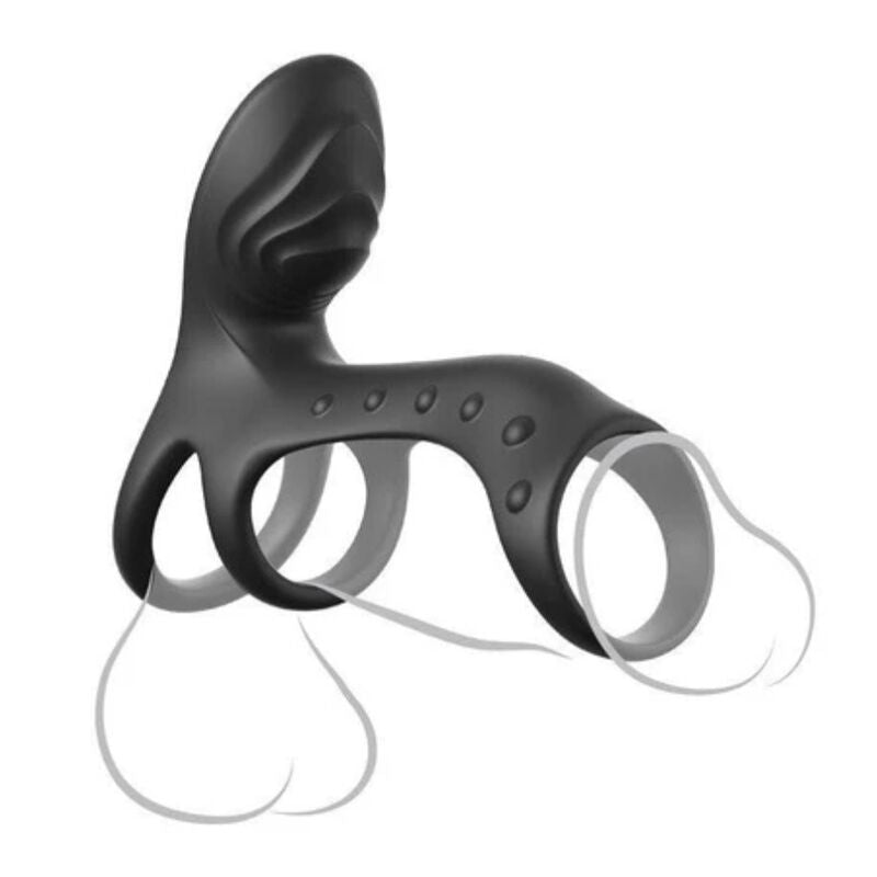 FANTASY C-RINGZ – ULTIMATIVER PAAR-CAGE-PRO-VIBRATIONS-PENISRING 19,5 CM