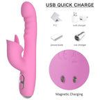 NALONE - T-MAY MAGIC STICK RABBIT VIBRATOR - ROSA