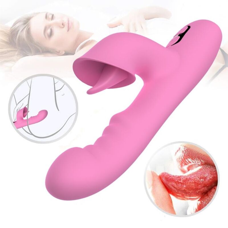 NALONE - T-MAY MAGIC STICK RABBIT VIBRATOR - ROSA