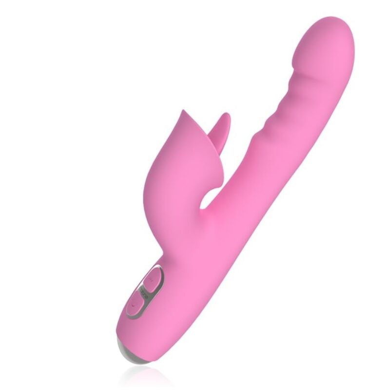 NALONE - T-MAY MAGIC STICK RABBIT VIBRATOR - ROSA