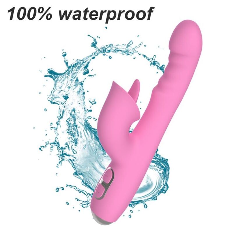 NALONE - T-MAY MAGIC STICK RABBIT VIBRATOR - ROSA
