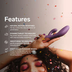 LELO - INA THRUST RABBIT STOSSVIBRATOR LILA