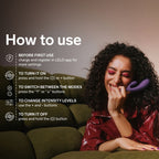 LELO - INA THRUST RABBIT STOSSVIBRATOR LILA