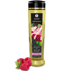 SHUNGA – BIO-MASSAGEÖL MIT HIMBEERDUFT, 240 ML