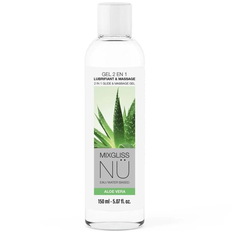 Mixgliss NÜ Aloe Vera Gleit- & Massagegel 150 ml – Produktansicht 1