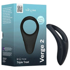 We-Vibe Verge 2 vibrierender Penis- und Dammstimulator – Schwarz