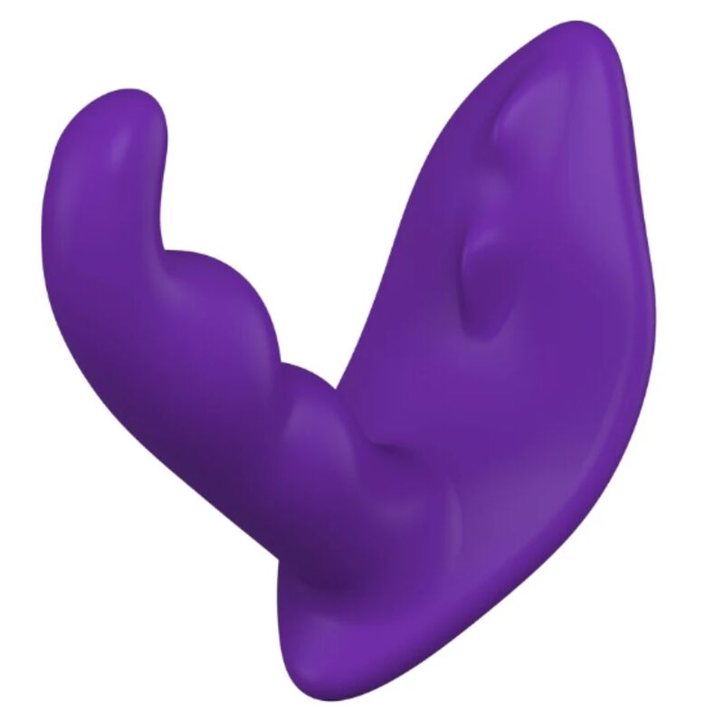 SHE.E.O – ROTIERENDER, VIBRIERENDER ANALSTIMULATOR MIT FERNBEDIENUNG – LILA