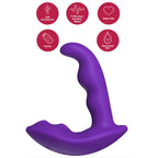 SHE.E.O – ROTIERENDER, VIBRIERENDER ANALSTIMULATOR MIT FERNBEDIENUNG – LILA