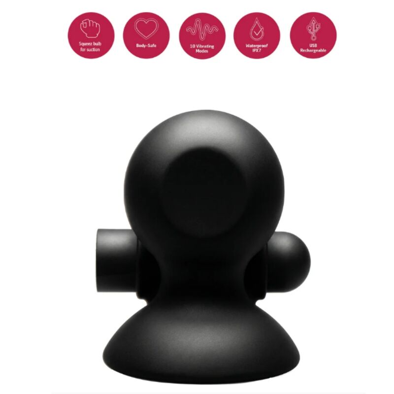 She.E.O Nippelsauger-Set mit Vibration, wiederaufladbar – Produktansicht 2