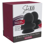 She.E.O Nippelsauger-Set mit Vibration, wiederaufladbar – Produktansicht 8