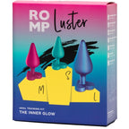 ROMP - LUSTER ANAL TRAININGSSET S/M/L MIT HERZFÖRMIGER BASIS