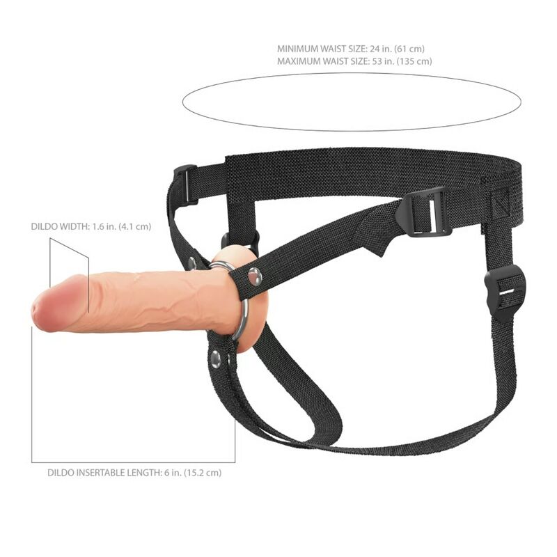 FANTASY X-TENSIONS ELITE - 15,2 CM HOHL-SILIKON-STRAP-ON