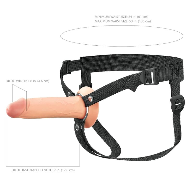 FANTASY X-TENSIONS ELITE - 17,8 CM HOHL-SILIKON-STRAP-ON