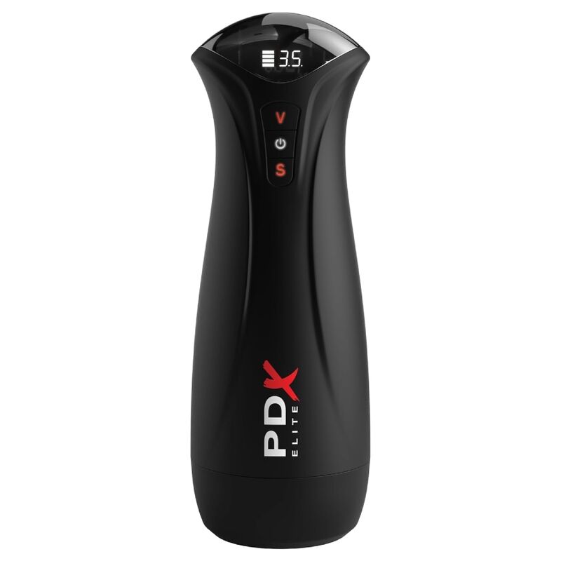 PDX Elite Fap-Gasm Clear Saugmasturbator – Transparent